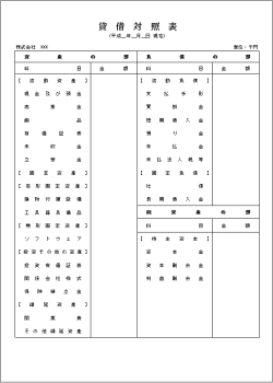 高機能な損益計算書エクセルテンプレート